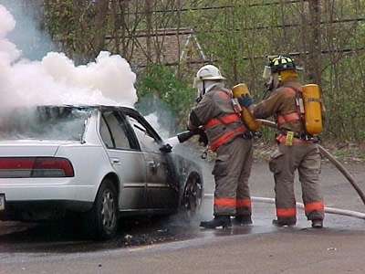Car Fire - 05-03-03