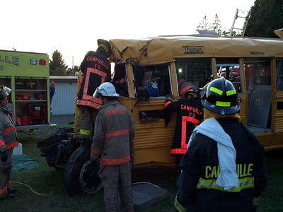 Bus Extrication Training - 08-23-05