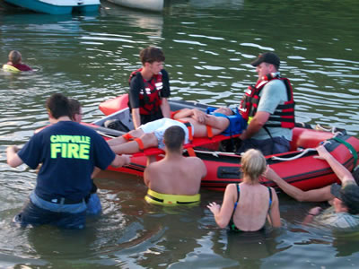  Water Rescue Drill  - July 2010