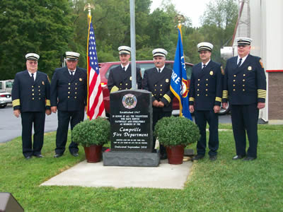 Memorial Dedication - September 12, 2010