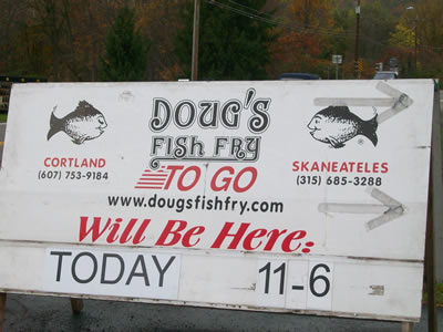 Doug's Fish Fry at Campville Fire - October 15, 2010
