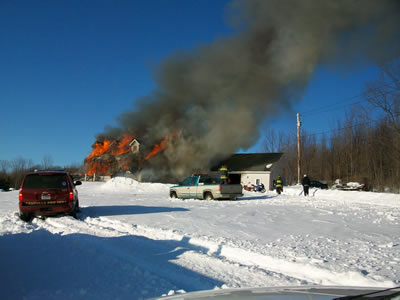 2011: House Fire - February 10, 2011